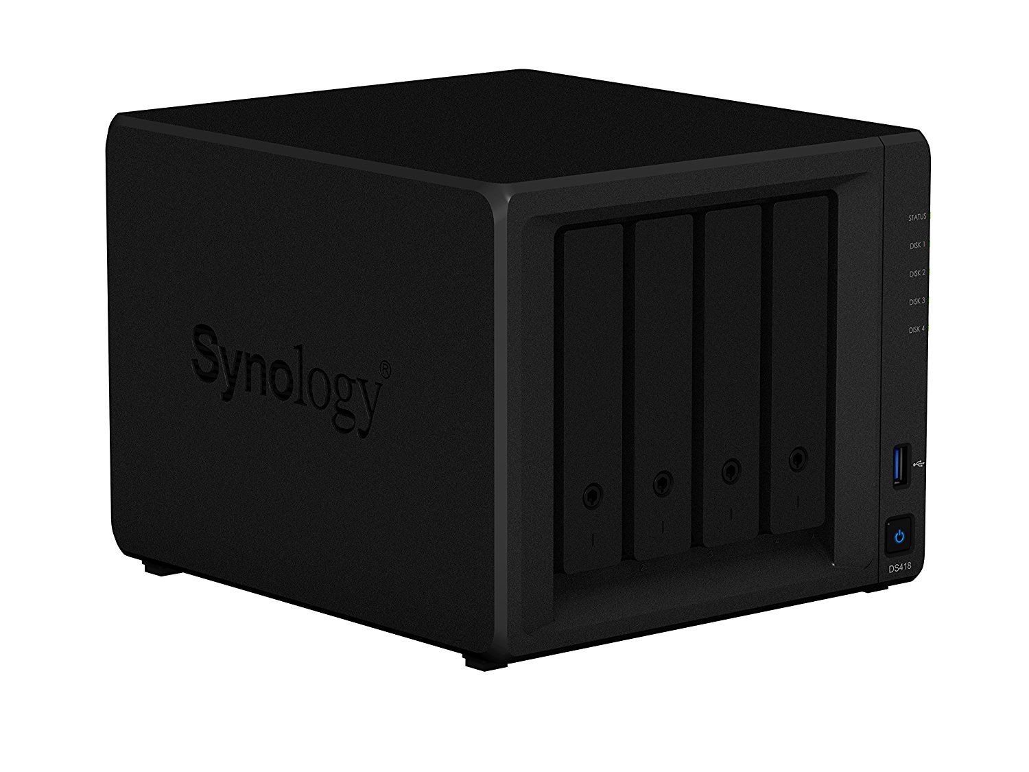 Image for Synology DS418 NAS Disk station, 4-Bay, 2GB DDR4 (Diskless)